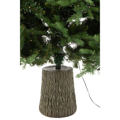 Kerstboom 3000 Led Lichtjes Plastiek Groen H210cm van J-Line, geplaatst in een sfeervol interieur