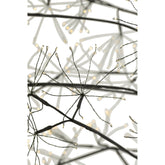 Kerstboom 3000 Led Metaal Zwart Large H300cm van J-Line, zwarte kerstboom van metaal, close-up van het materiaal