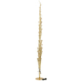 Kerstboom Led Warm Witte Lichten Ijzer Goudkleurig Extra Large H240cm van J-Line, met de decoratie in beeld