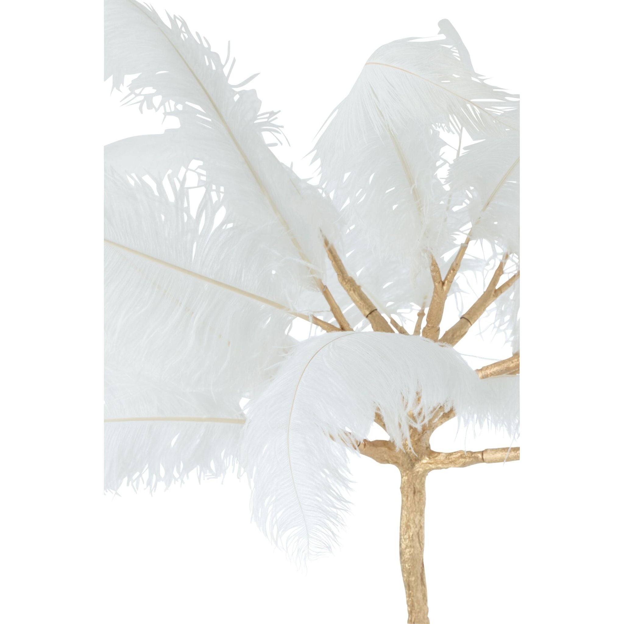 Kerstboom Veren Staal Goud/Wit Large H190cm J-Line