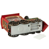 Wagons van de kersttrein van J-Line met kerstdecoratie