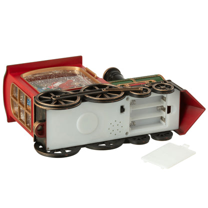 Wagons van de kersttrein van J-Line met kerstdecoratie