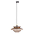 Keylie hanglamp small van PTMD, gelaagde hanglamp van bruin glas