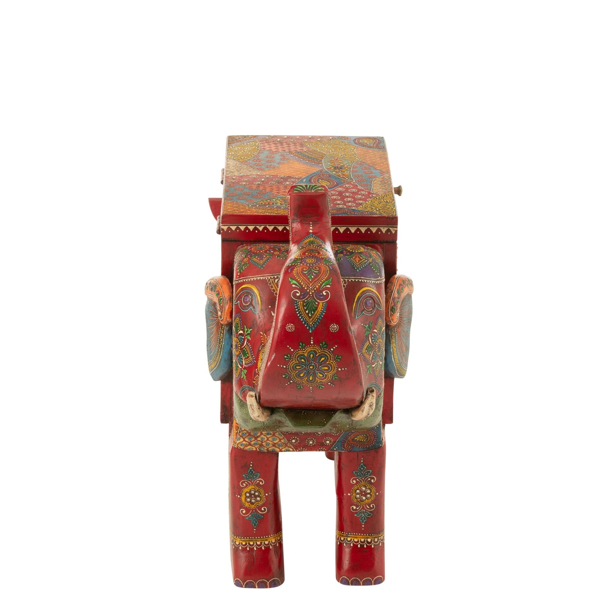 Koffer Olifant Delhi Mangohout Mix J-Line