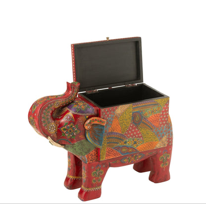 Koffer Olifant Delhi Mangohout Mix J-Line