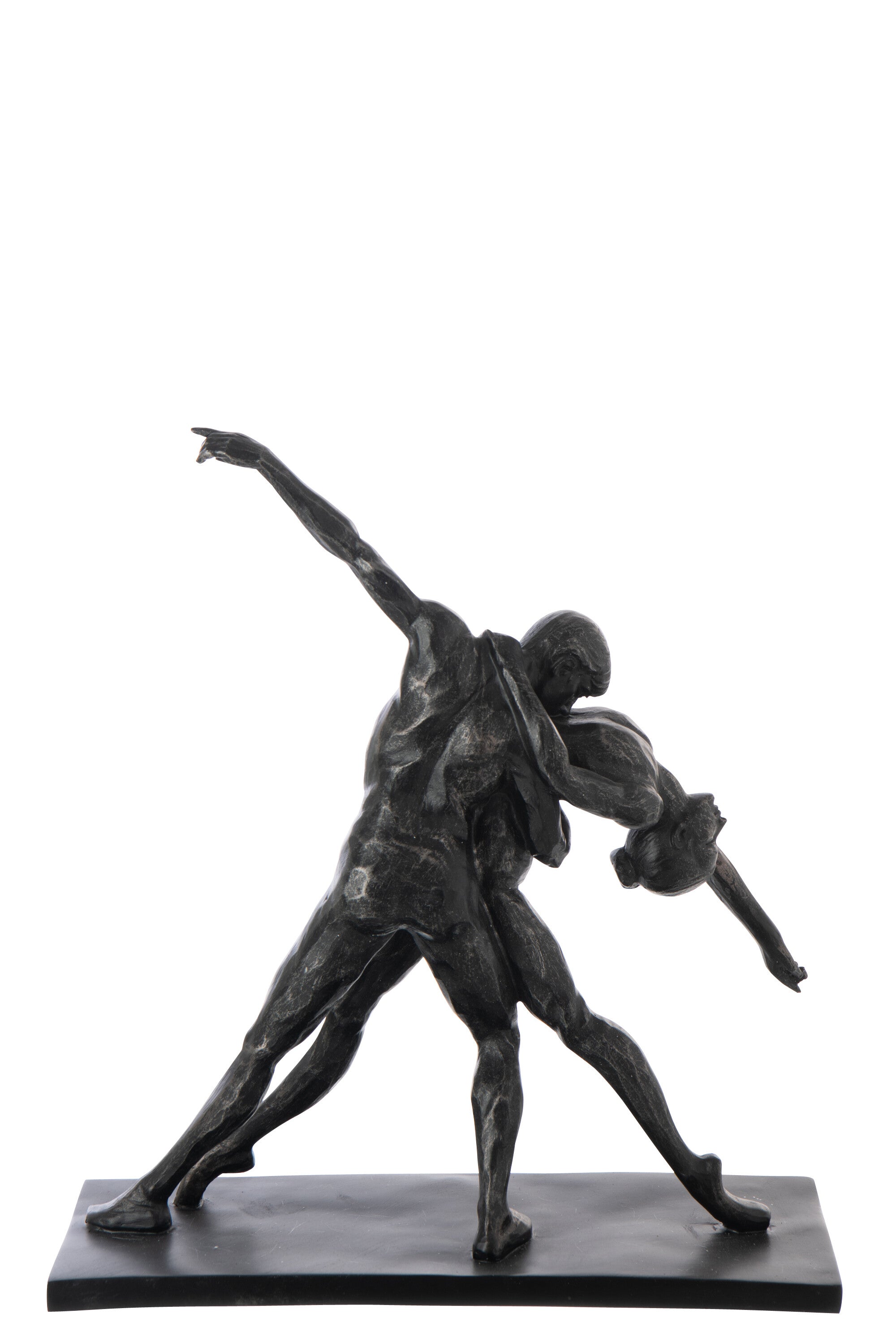 Koppel Op Voet Dansend Zwart J-Line - Beeld - J-Line - livinglovely.nl