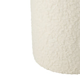 Kruk Bont Mdf Wit - Kruk - J-Line - livinglovely.nl