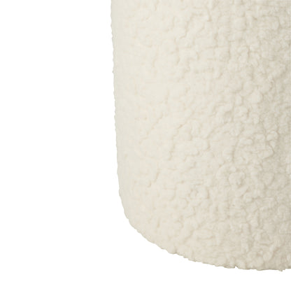 Kruk Bont Mdf Wit - Kruk - J-Line - livinglovely.nl