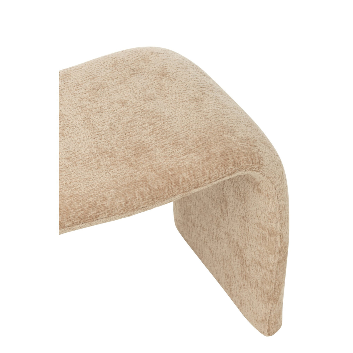 Kruk N Shape Textiel Beige J-Line