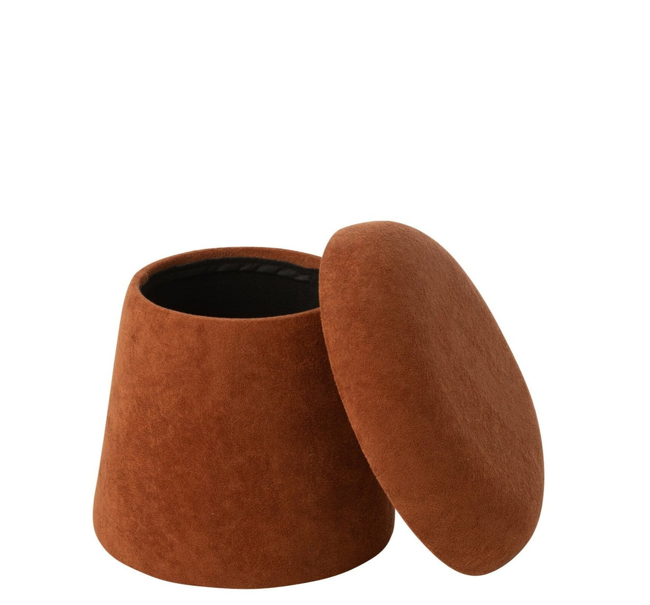 Kruk Paddenstoel Mdf Terracotta Small - Kruk - J-Line - livinglovely.nl