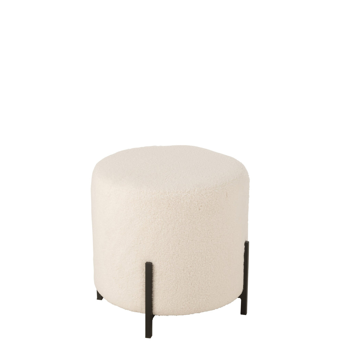 Kruk Schaap Stof/Schuim Wit J-Line