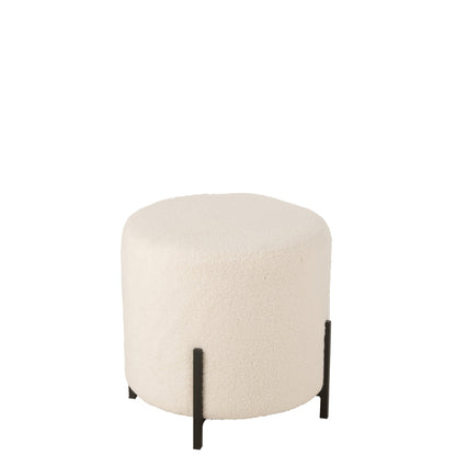 Kruk Schaap Stof/Schuim Wit J-Line