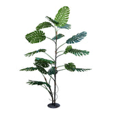 Grote kunstboom monstera van PTMD in groen, 420 cm hoog