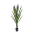 Kunstplant yucca van PTMD in paars met lange spitse bladeren