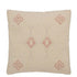 Kussen Diamanten + Pijlen Katoen Creme/Roze - Kussen - J-Line - livinglovely.nl