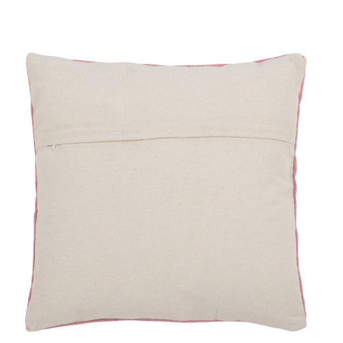 Kussen Diamanten+Pijlen Katoen Roze - Kussen - J-Line - livinglovely.nl