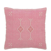 Kussen Diamanten+Pijlen Katoen Roze - Kussen - J-Line - livinglovely.nl