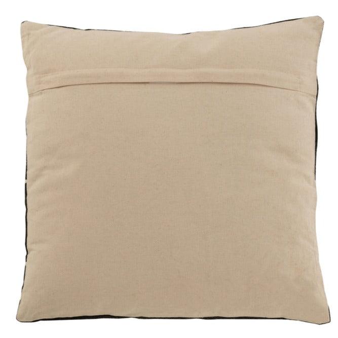 Kussen Grafisch Tekening 1 Katoen Zwart - Kussen - J-Line - livinglovely.nl