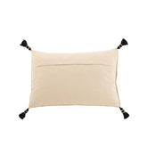 Kussen Grafische Vormen Rechthoek Katoen Grijs - Kussen - J-Line - livinglovely.nl