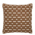Kussen Lijnen Outdoor Polyester Bruin/Wit - Outdoor kussen - J-Line - livinglovely.nl