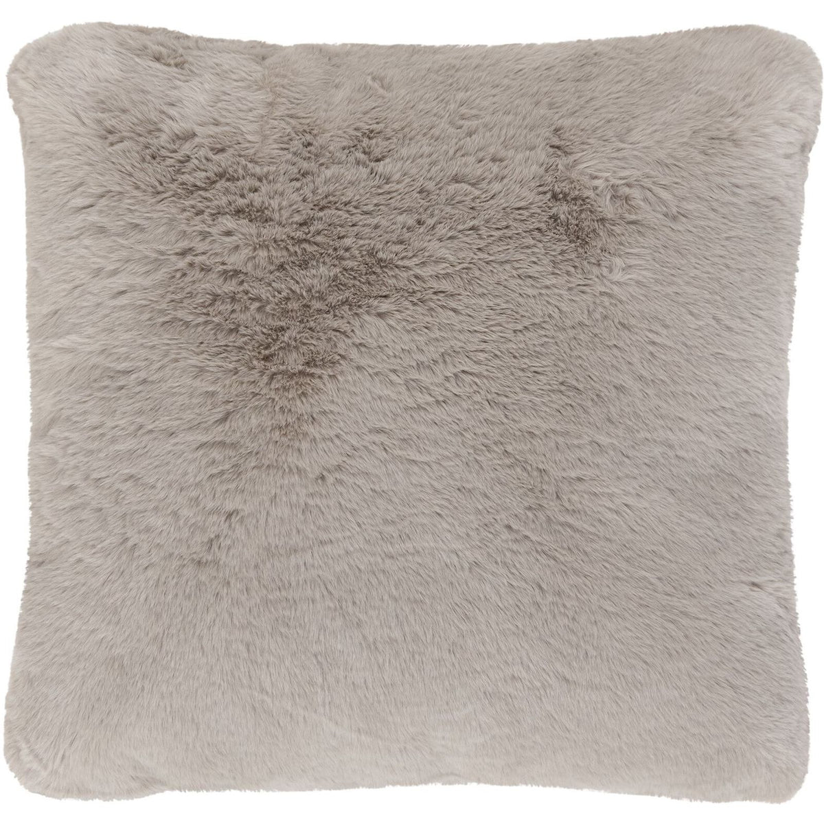 Kussen Lodge Taupe van MUST Living in taupe, 100% polyester, volledig in beeld op een neutrale achtergrond