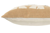 Kussen Olifant Textiel Naturel/Wit Small - Kussen - J-Line - livinglovely.nl
