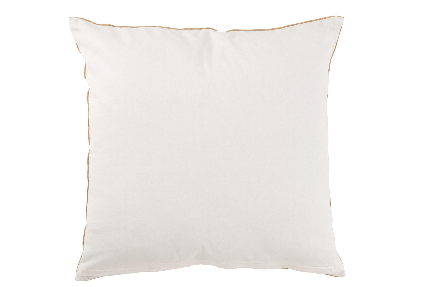 Kussen Olifant Textiel Naturel/Zwart Small - Kussen - J-Line - livinglovely.nl