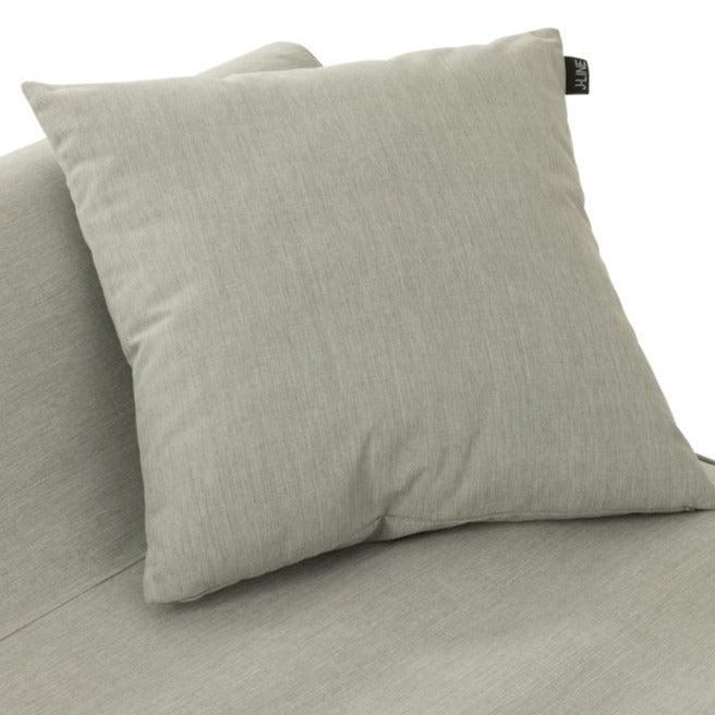 Kussen Outdoor Polyethyleen Grijs - Outdoor kussen - J-Line - livinglovely.nl