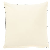 Kussen Vierkant Strepen/Bogen Katoen Wit/Zwart 50x50cm - Kussen - J-Line - livinglovely.nl