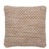 Kussen Vierkanten Outdoor Polyester Bruin/Wit - Outdoor kussen - J-Line - livinglovely.nl