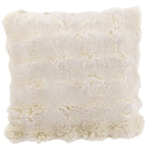 Kussen Wave Polyester Ivoor 45x45cm - Kussen - J-Line - livinglovely.nl