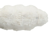 Kussen Wave Polyester Wit 45x45cm J-Line - kussen - J-Line - livinglovely.nl