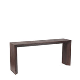Kyro Brown mango wood rectangle sidetable PTMD - Sidetable - PTMD - livinglovely.nl