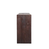 Kyro Brown mango wood rectangle sidetable PTMD - Sidetable - PTMD - livinglovely.nl