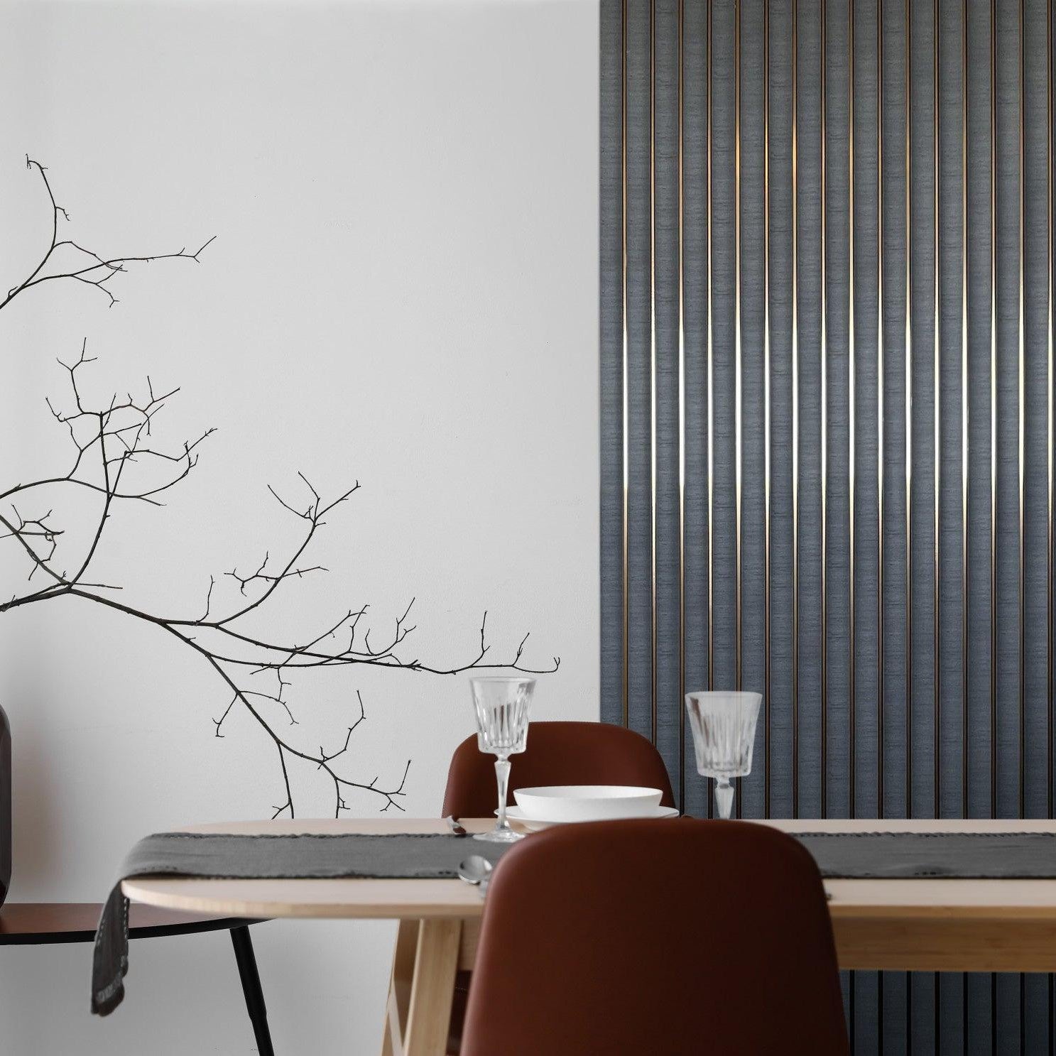 Lamelio 3D wandpaneel - Amber Antraciet - Lamelio - Lamelio - livinglovely.nl