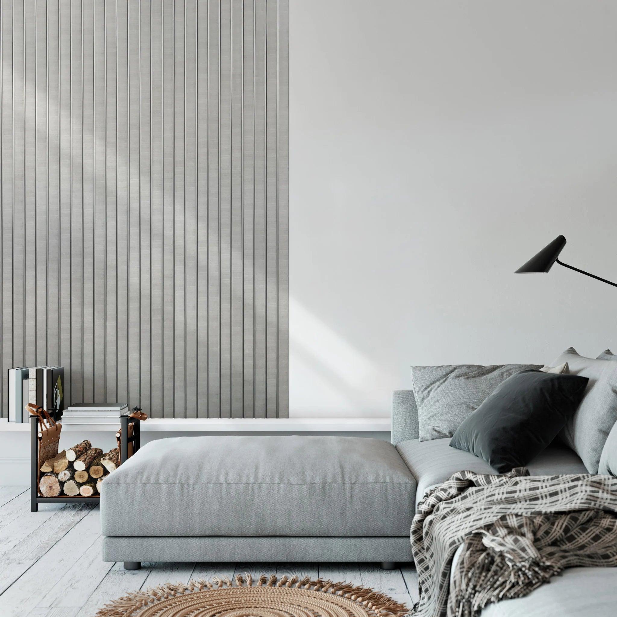 Lamelio 3D wandpaneel - Amber Grijs - Lamelio - Lamelio - livinglovely.nl