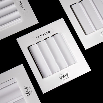 Lamelio 3D wandpaneel - Infinity Luna - Lamelio - Lamelio - livinglovely.nl