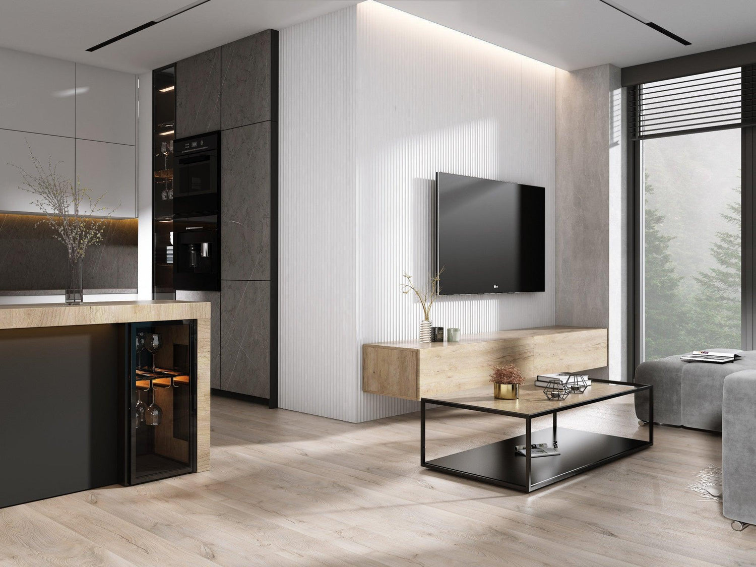 Lamelio 3D wandpaneel - Infinity Onda - Lamelio - Lamelio - livinglovely.nl