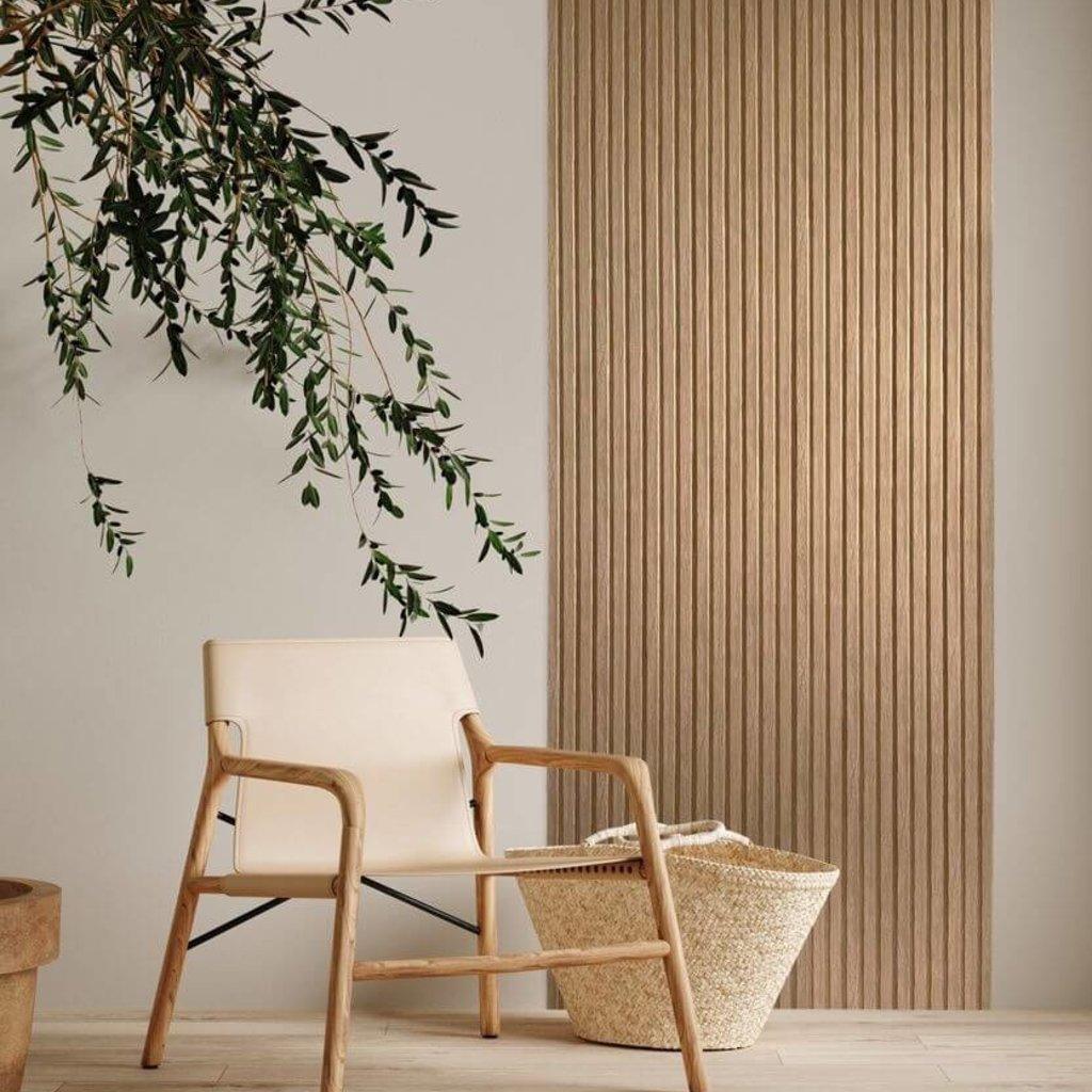 Lamelio Houtlook Wandpaneel - Olmo Eiken Goud - Lamelio - Lamelio - livinglovely.nl