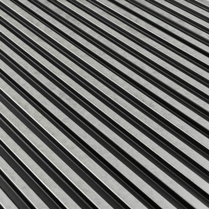 Lamelio Houtlook Wandpaneel Staaltjes - Lamelio - Lamelio - livinglovely.nl