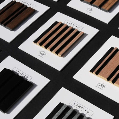 Lamelio Houtlook Wandpaneel Staaltjes - Lamelio - Lamelio - livinglovely.nl