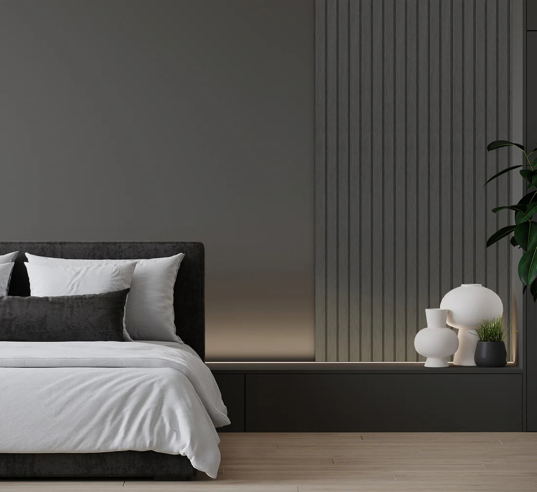 Lamelio Wandpaneel - Roca Stormy Grey - Lamelio - Lamelio - livinglovely.nl