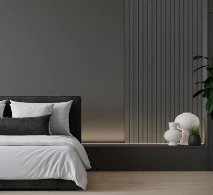 Lamelio Wandpaneel - Roca Stormy Grey - Lamelio - Lamelio - livinglovely.nl