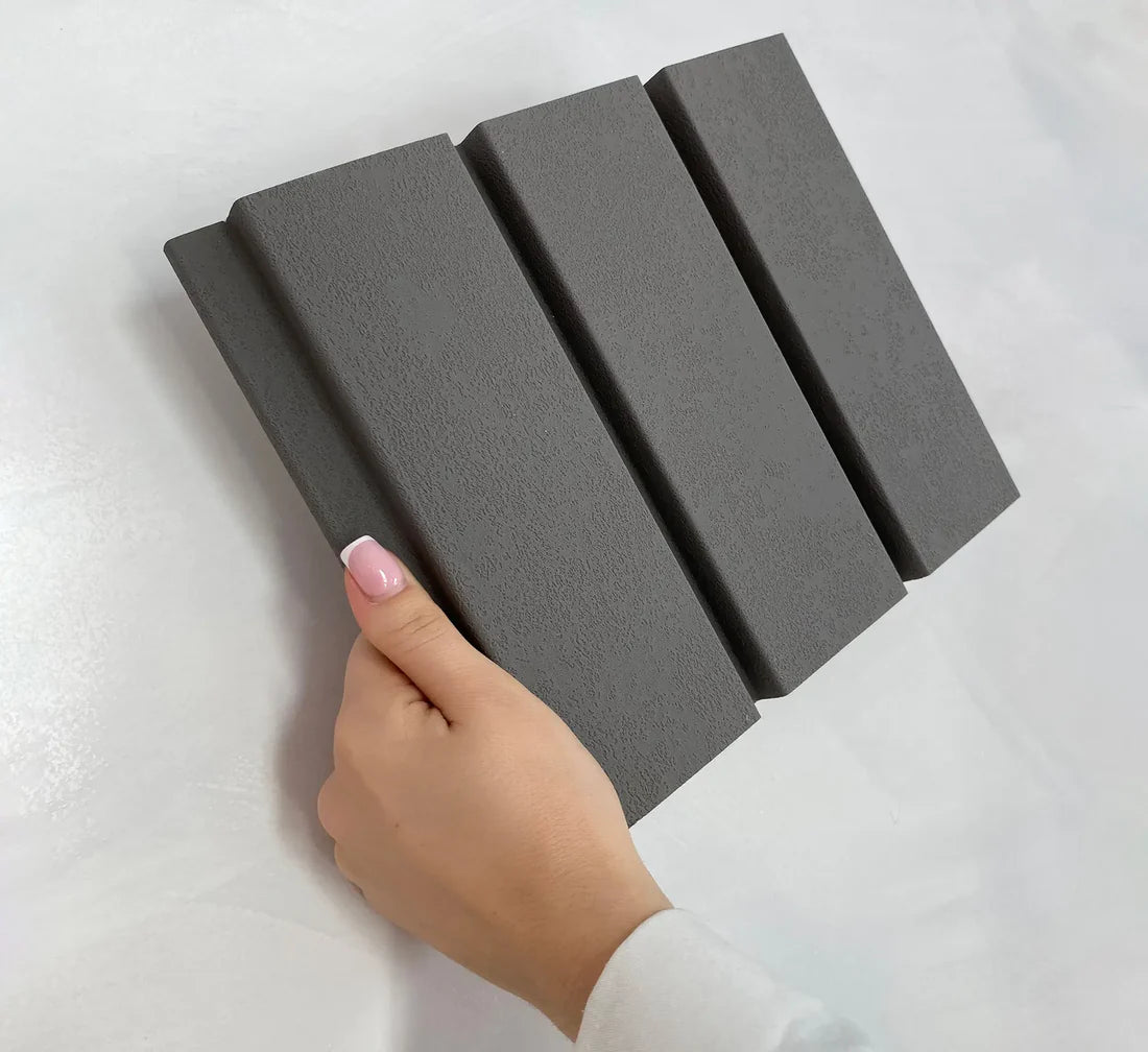 Lamelio Wandpaneel - Roca Stormy Grey - Lamelio - Lamelio - livinglovely.nl