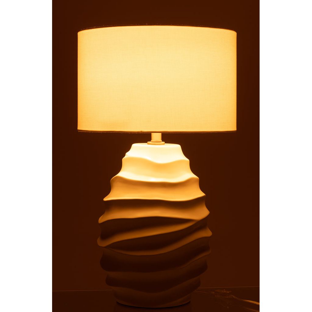 Lamp Golf Keramiek Wit