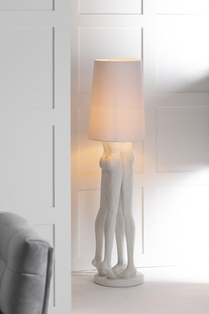 Lamp Koppel Resine Lamp Large - Vloerlamp - J-Line - livinglovely.nl
