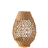 Lamp Metaal Getwist Donker Naturel Large