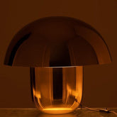 Lamp Mushroom Ijzer Goud Large - Tafellamp - J-Line - livinglovely.nl