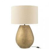 Lamp Nebu Rond Keramiek Goud Large J-Line