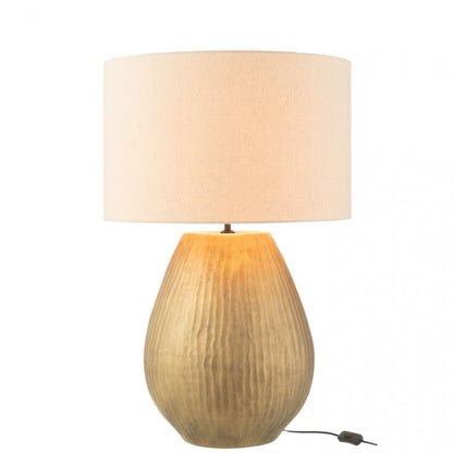 Lamp Nebu Rond Keramiek Goud Large J-Line